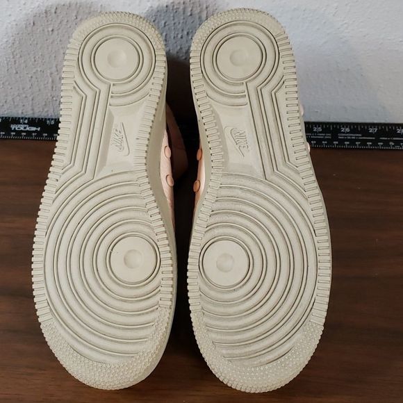 Nike SF Special Forces Air Force 1 Mid Womens Sneakers Shoes 8½ Orange Quartz - Picture 6 of 8